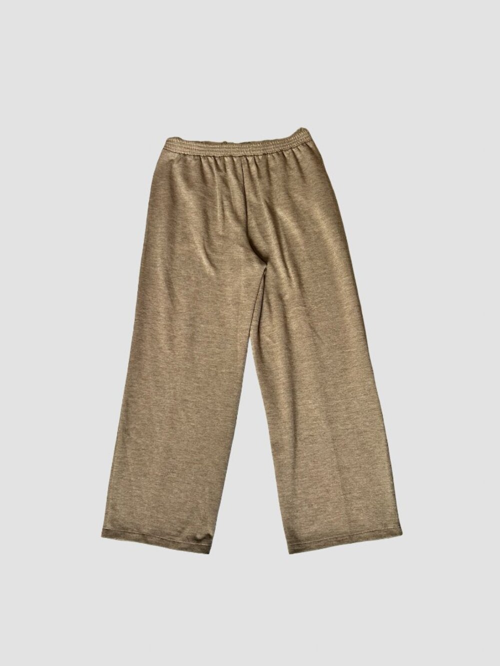 Simply Vera Vera Wang Women's L Oatmeal Wide Leg Pants NWOT Knit Pull On Comfy - Picture 10 of 10